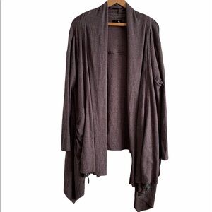Ryu Women’s Brown Long Sleeve Cardigan Size Large